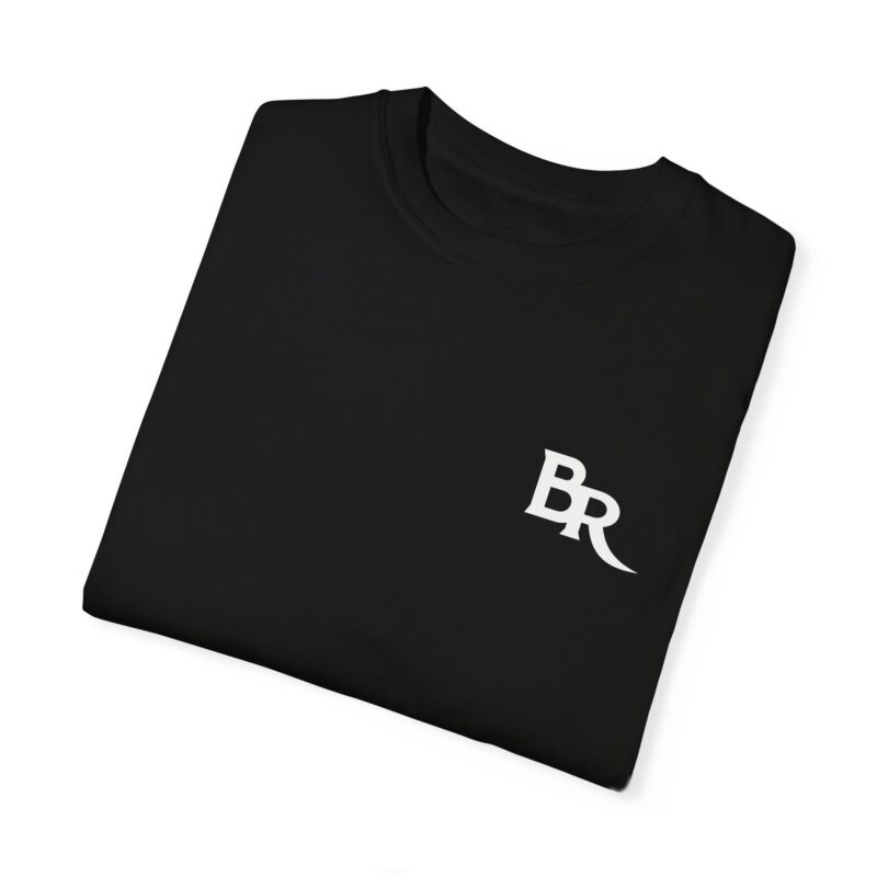 “SCRIPT” Unisex T-shirt BLACK - Image 3