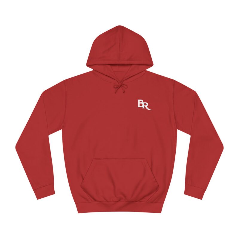 “MONOGRAM” College Hoodie RED