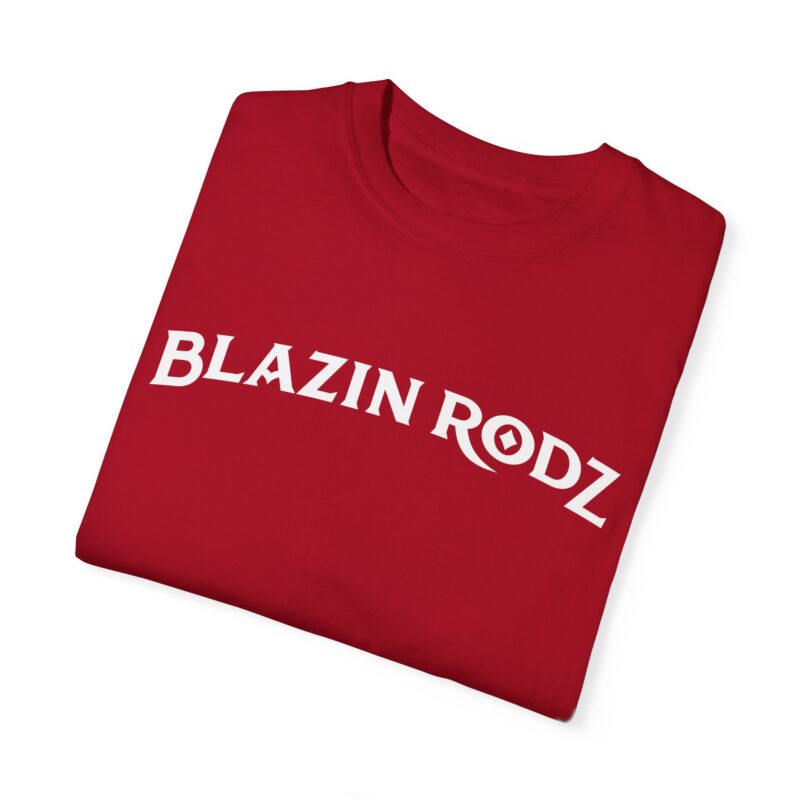 “SCRIPT” Unisex T-Shirt RED - Image 3